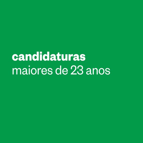 Concurso de Acesso para Maiores de 23 anos